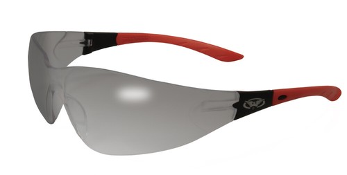 Global Vision Relentless Motorcycle / Industrial Safety Glasses - CLOSEOUT - Foto 4 di 5