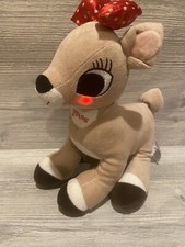 Clarice 10 Plush From Rudolph Red Nosed Reindeer Music Light Details