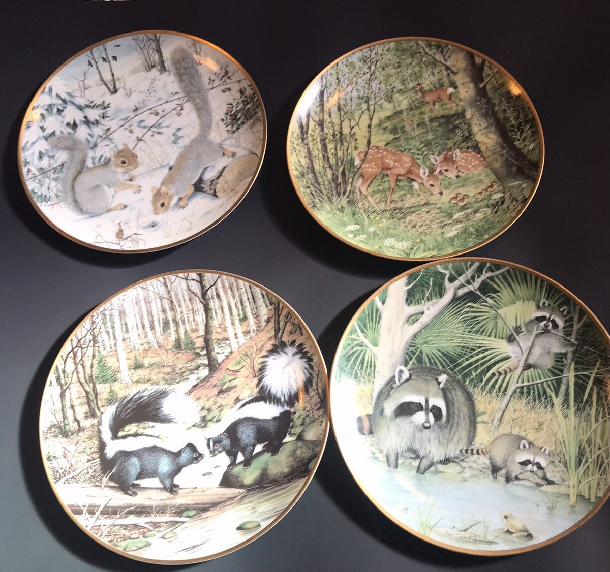 オブジェ　FRANKLIN MINT 薔薇Porcellane Franklin Mint, The Twelve Months of Roses | Replacements, Ltd.