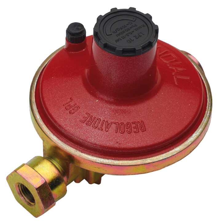 36081   REGOLATORE GAS PER BOMBOLONE 10 KG/H F 1/2 OUT F 1/2