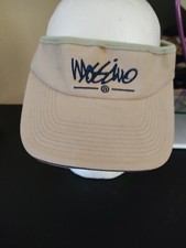 Vintage mossimo embroidered sports street visor hat fitted medium size