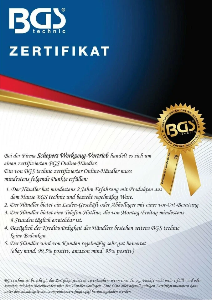 BGS Ratsche Knarre Umschaltknarre Ratschenschlüssel 1/2 Zoll 3/8 Zoll 1/4 Zoll - Bild 4 von 4