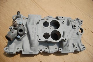 GM SBC Aluminum Intake Manifold GM 4 Barrel 4057053 SMALL BLOCK