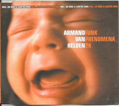 ARMAND VAN HELDEN Funk Phenomena 5TRX REMIXES EUROPE CD Single USA seller SEALED
