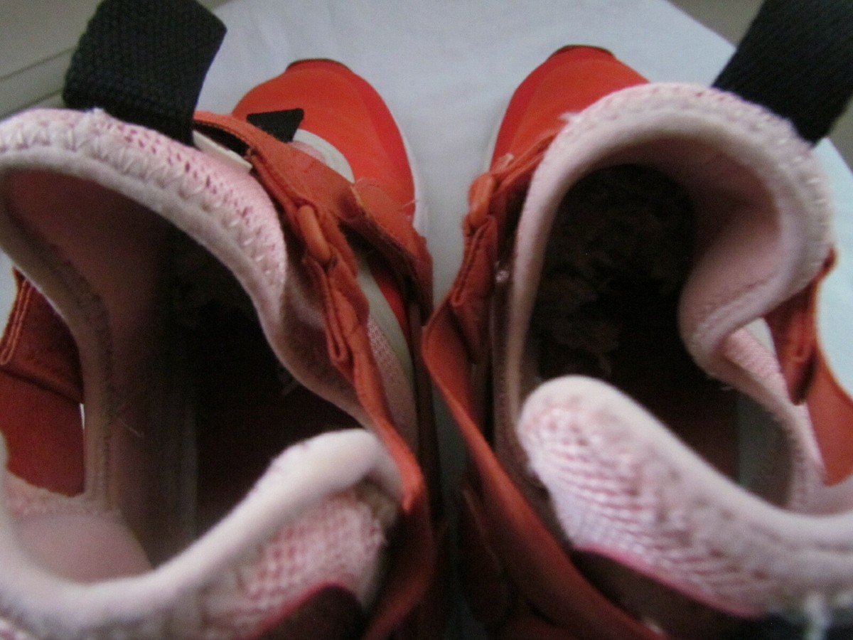 NIKE AIR HUARACHE CITY GS 'HABANERO RED' BOY'S RUNNING SHOES