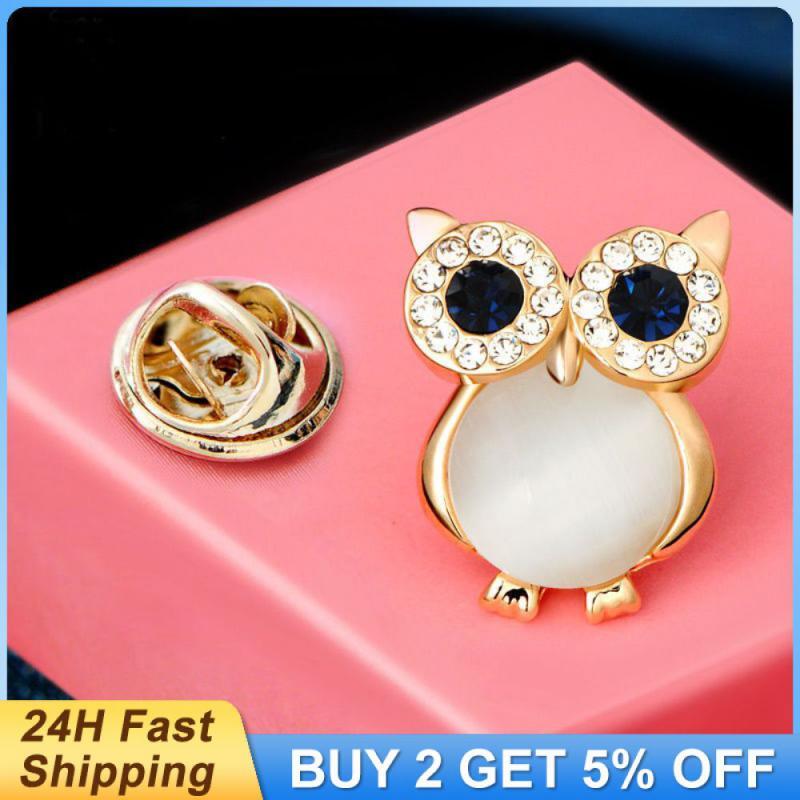 1PCS Fashion Opal Collar Shirt Cardigan Collar Pin Alloy Unisex Accessories All-