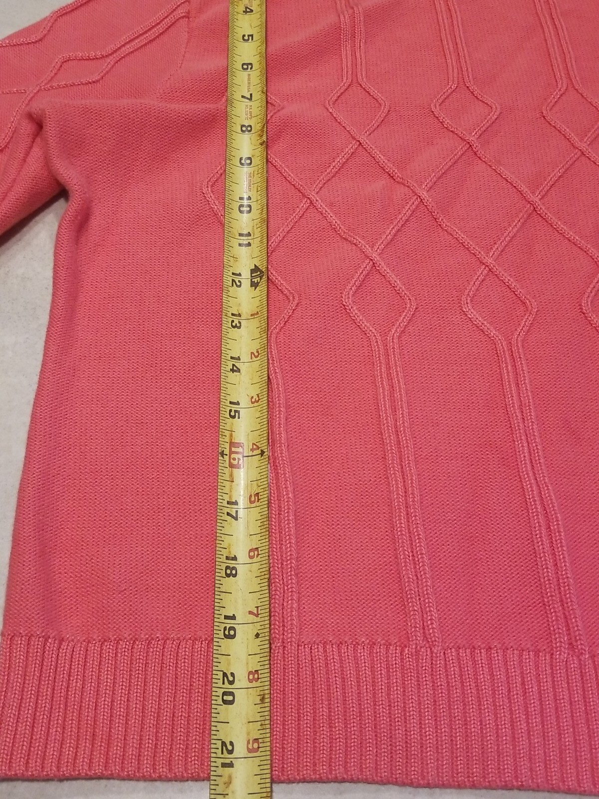 Pendleton Petite Large Cable Knit Long Sleeve Swe… - image 17