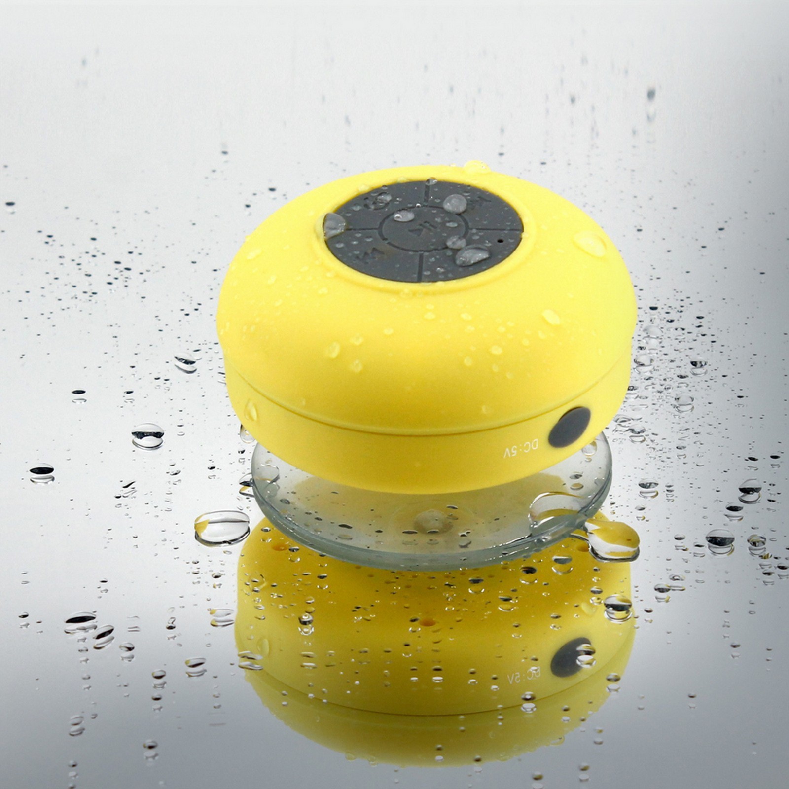 Bluetooth Shower Speaker Water Resistant , Wireless Handsfree Choose ...