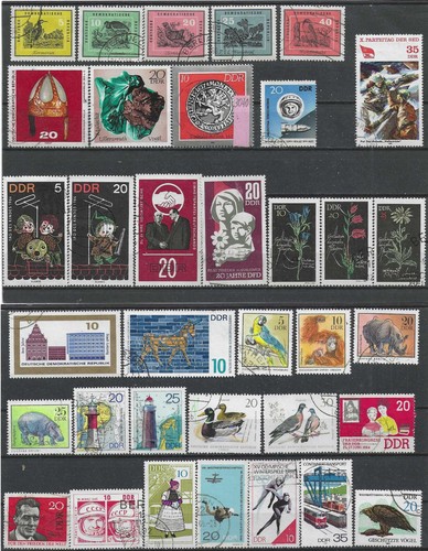 DDR 1959-88,Mi.Nr.siehe Beschreibung,gestempelt,siehe scan