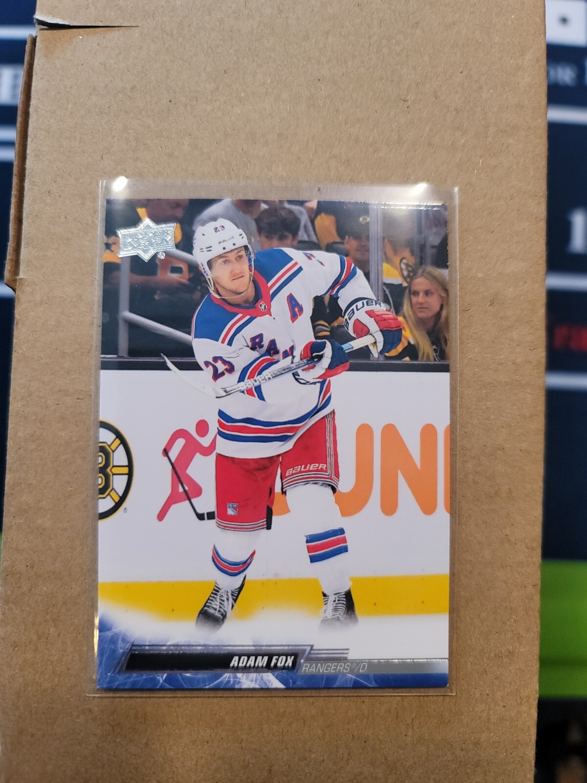 2022-23 Upper Deck Series 2 #373 Adam Fox - New York Rangers