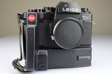 Leica R3 Mot Electronic Reflex Auto & Manual + Motor Winder Made in Leitz 1980s