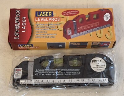 Livella Laser Con Metro A Nastro 250 Cm Misuratore Linee - Foto 8