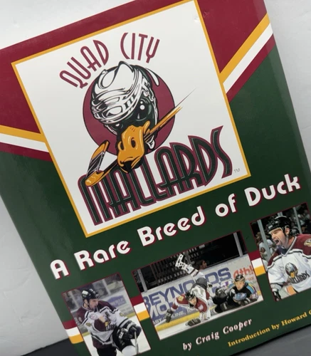 Quad City Mallards Book 2002 UHL Minor League Hockey Hugo Proulx History Records
