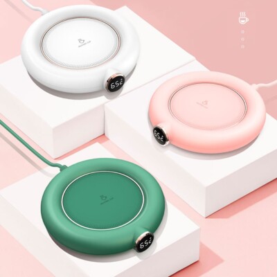 USB Coffee Cup Warmer Electric Mug Tea Milk Heater Pad Office Home Heating Plate