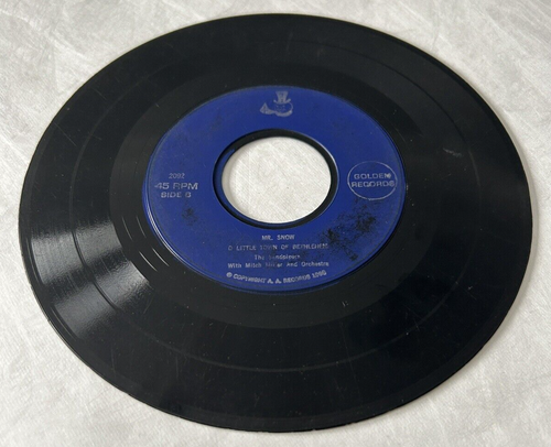 Frosty The Snowman 45 RPM Record The Sandpipers With Mitch Miller And Orchestra - Picture 4 of 6