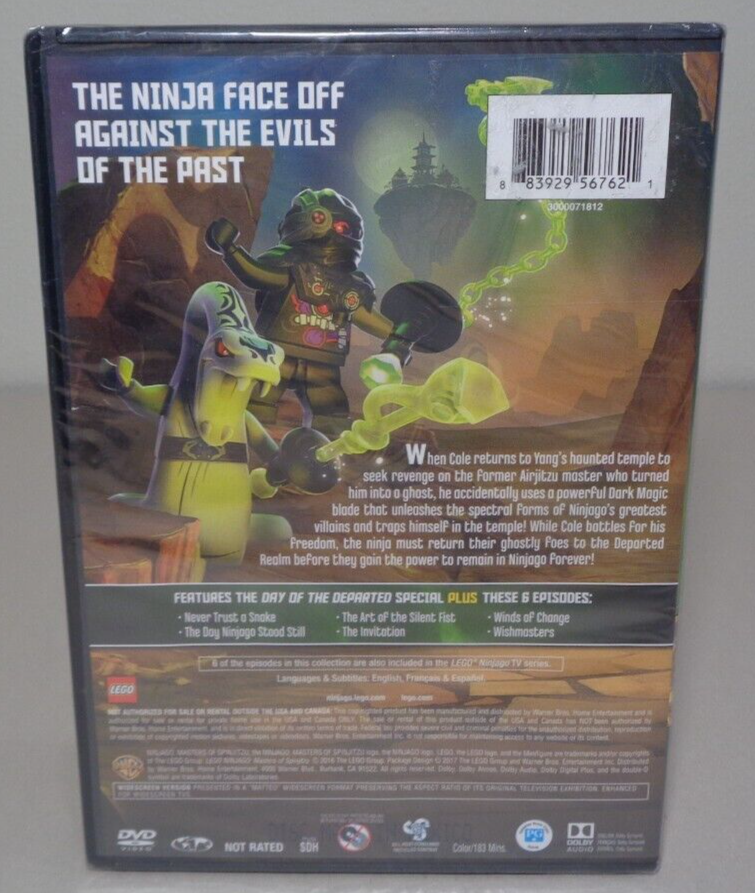 LEGO NINJAGO: MASTERS OF SPINJITZU Day Of The Departed New DVD