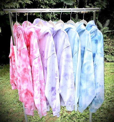 handmade tie dye sweatshirt