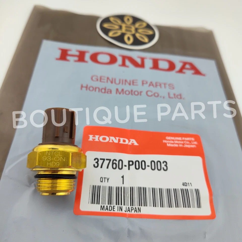 OEM Authentic for Honda Fan Switch Thermostat JAPAN NIPPON THERMO 37760-P00-003 - Image 2 of 4