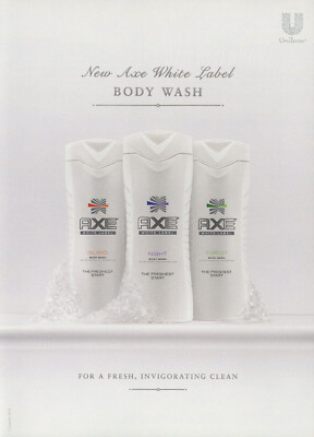 AXE #03 Magazine PRINT AD  ''BODY WASH'' 2015