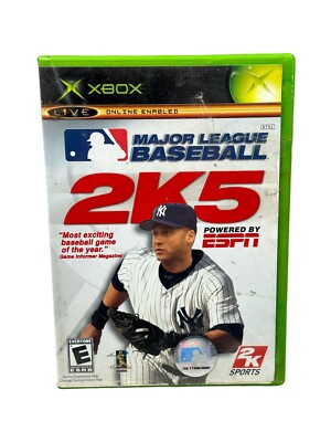Major League Baseball 2K5 (Microsoft Xbox, 2005) Complete and Tested
