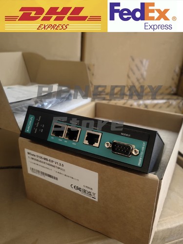 MOXA MGate 5105-MB-EIP 1-Port Modbus RTU to EtherNet/IP Gateway, 0 to 60°C - Picture 1 of 3