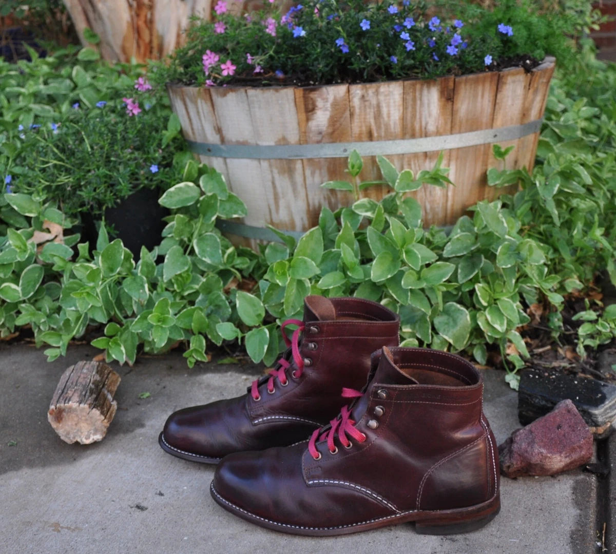 Wolverine 1000 Mile Boots Chromexcel Leather 8.5 8.5D Brown USA $395 | eBay