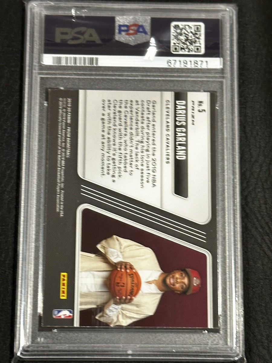 2019 Panini Prizm Luck of the Lottery Darius Garland Hyper Prizm