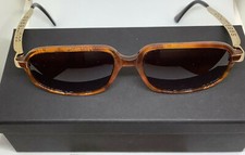 VERY RARE VINTAGE COURREGES GOLD/CARMEL/HONEY 9650 A.745 SUNGLASS UNIQUE