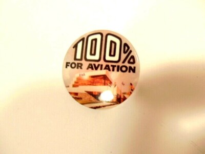 FAA (Fed. Aviation Agency) 100% for Aviation pin