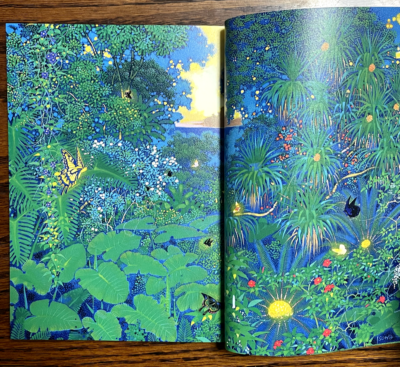 Tropical rain forest Forest of life Hiroo Isono Art Book Secret of