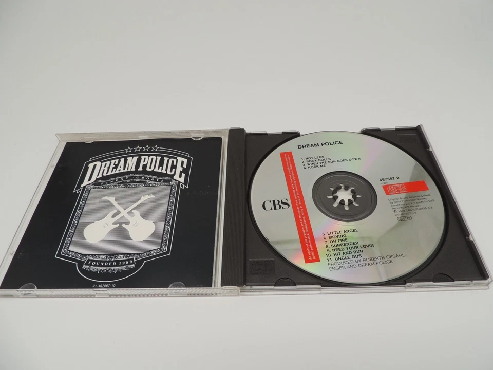 CD Dream Police Same 1990 CBS Europe | NM - Bild 2 von 4