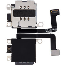 Replacement Dual Sim Card Reader Compatible With iPhone 15 Plus