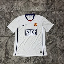 Nike Manchester United Scholes #18 Away Football Shirt 2008/10