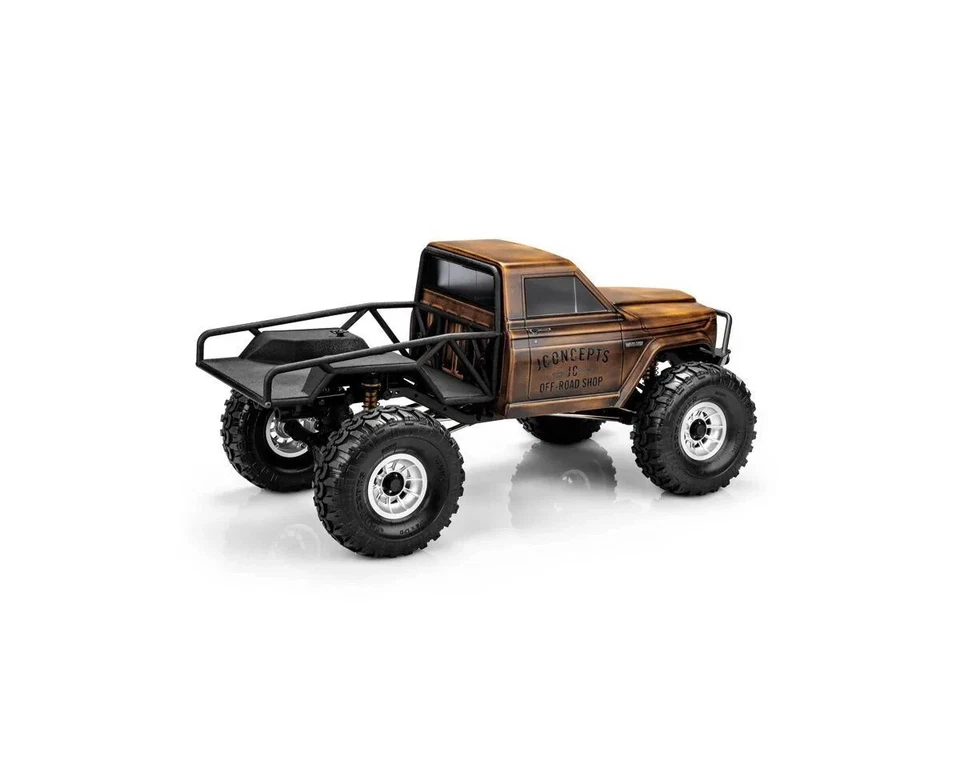 JConcepts JCI Warlord Pre-Trimmed 1/10 Tucked Rock Crawler Body (Clear) Cab Only - Image 3 of 4