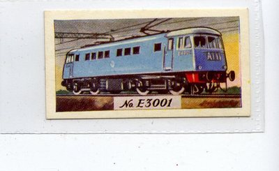 (Jd4117) LYONS MAID,TRAIN SPOTTERS,B.R.3001 ELECTRIC CLASS,1962,#24