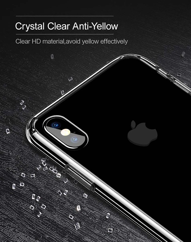 Funda trasera de lujo serie Janet USAMS para PC + TPU para iPhone X (COMPRA 1 OBTÉN 1 GRATIS  Foto 2 de 4