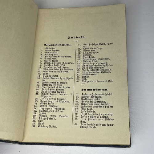 Volrath Vogt’s Bibelhistorie Antique 1898 Danish Text - Bild 6 von 10