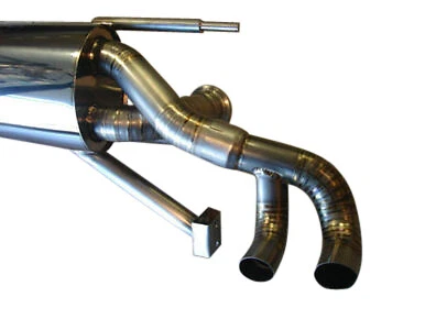 Sistema de escape de titanio Lamborghini Gallardo LP550 LP560 LP570 5,2 L V10 09-14 Foto 3 de 4