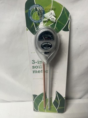 3-in-1 Soil Meter Optimize Plant Health with Moisture, Light & pH Testing