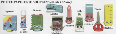 2017 PRIME PETITE PAPETERIE SHOPKINS 2013 MOOSE FEVE PORZELLAN 3D zur Auswahl