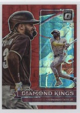 2022 Donruss Optic Diamond Kings Red Pandora Prizm /99 Fernando Tatis Jr 0p1q