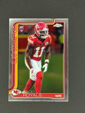 2025 - 26 JALEN ROYALS TOPPS CHROME ROOKIE #337 KC CHIEFS