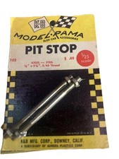 Vintage Model Rama Slot Car Accessories Still Axles 1/25  102