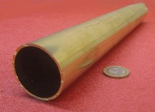 260 Brass Tube 1 1/2" OD x .065" Wall x 1.370" ID x 1 Ft Length