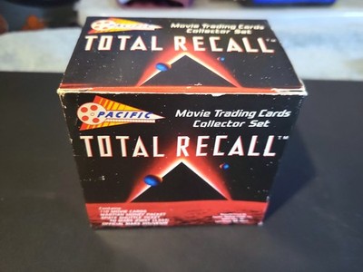 Total Recall Movie Complete Boxed Trading Card Set With Extras ONE OWNER NM