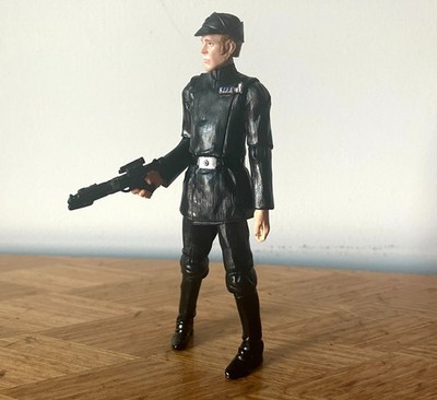 Star Wars TVC 3.75'' 1/18 - Scanning Crew Black Imperial Officer -Kmart Exclusive
