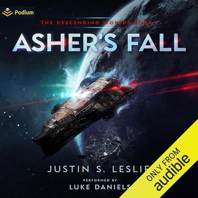 Justin S Leslie Asher's Fall (Taschenbuch) Descending Worlds (US IMPORT)