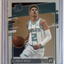 Panini 2020-21 Donruss Optic Rated Rookie LaMelo Ball #153 Charlotte Hornets