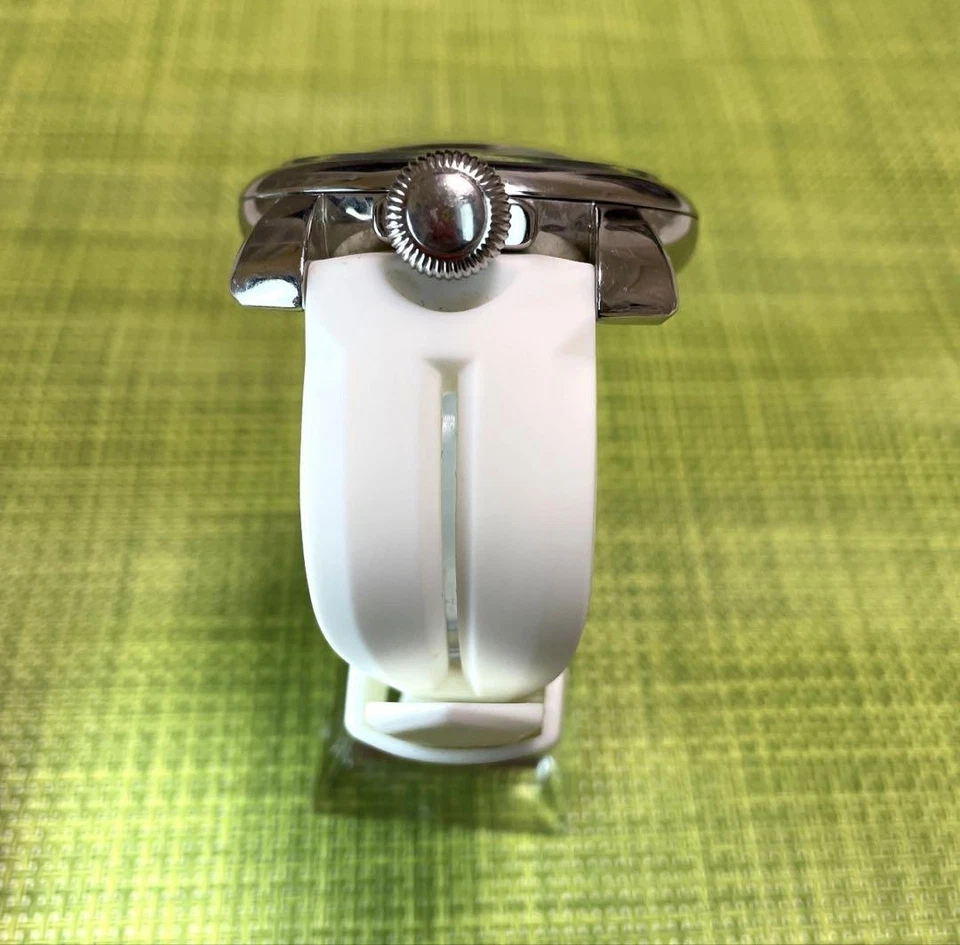 Reloj GaGa MILANO Manuale 48 Mosaico Blanco Goma Cinturón Edición Limitada Icónico Foto 3 de 4