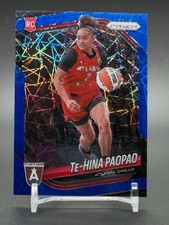 2025 Panini Prizm WNBA Blue Velocity #61 Te-HINA PAOPAO Atlanta Dream RC